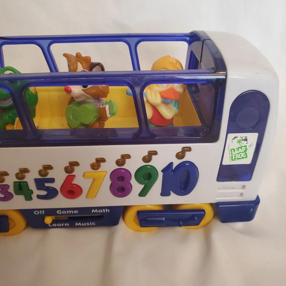 Leap Frog Count and Sing Express Train Bus Early Learning Counting Numbers Music